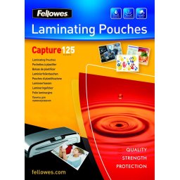 Folie de laminat Fellowes ImageLast A4 125 Micron Laminating Pouch - 100 pack