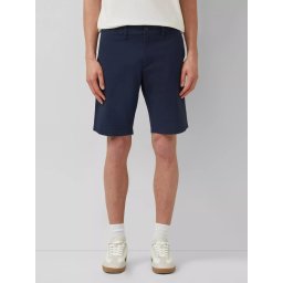 s.Oliver Pantaloni scurti chino barbati, cu talie medie, Regular fit, Phoenix, Bleumarin inchis (SELECTATI MARIMEA: 30)