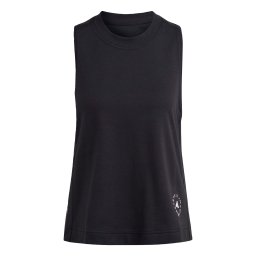 ADIDAS BY STELLA MCCARTNEY Sport top 'Logo' negru / alb