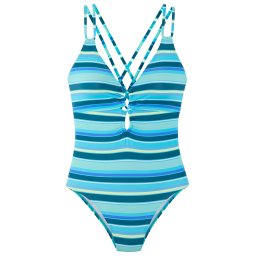 s.Oliver Costum de baie întreg albastru / turcoaz / albastru aqua / alb