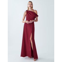 BWLDR Rochie de seară 'Delilah' roșu vin