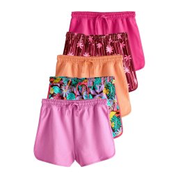 Next Pantaloni portocaliu / roz / roz închis / roșu vin