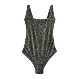 Next Costum de baie întreg oliv / negru