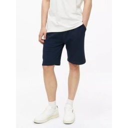 s.Oliver Pantaloni scurti sport, barbati, din bumbac, cu talie medie, Relaxed fit, Detroit, Bleumarin inchis (SELECTATI MARIMEA: S)