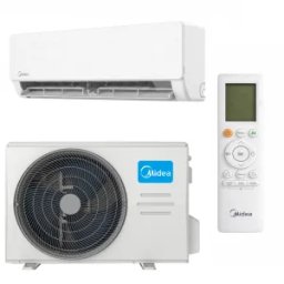 Aparat de aer conditionat Midea Solunar Lite MGPXV-24RD0-I-MGPXV-24RD0-O Inverter 24000 BTU, Wi-Fi, AI EcoMaster, mod silentios, 56°C-Clean, Prime Guard