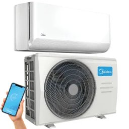 Aparat aer conditionat Midea Breezeless E 9000 BTU, clasa energetica A+++, agent frigorific R32, control WIFI, Flux de aer 3D