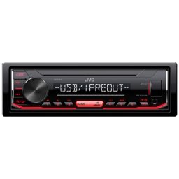 Radio auto JVC KD-X162 1DIN cu USB/AUX, EQ 15 benzi si 4x50W