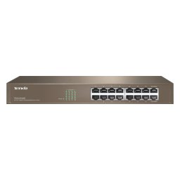 Switch Gigabit cu 16 porturi RJ45 Tenda TEG1016D pentru retele rapide