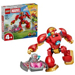 LEGO Marvel Ultron vs Iron Man, set de constructie 96 piese, 4+ ani