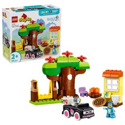 LEGO DUPLO Bluey Muffin si Bluey, fetele care livreaza pizza, 44 piese