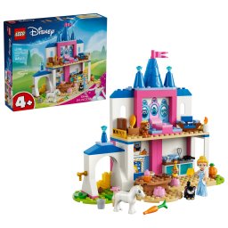 LEGO Disney Princess Castelul cu animalute al Cenusaresei, 149 piese