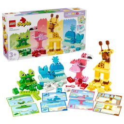 Joc de construit animale LEGO DUPLO, 94 piese, 3+ ani