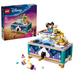 LEGO Disney Princess Cutia cu bijuterii a lui Jasmine, 458 piese