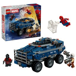 LEGO Marvel Urmarire cu Omul Paianjen si masina închisorii, 367 piese