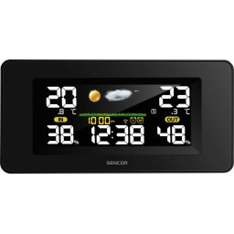 SWS 5270 Display LCD, 200x98x50 mm, Negru