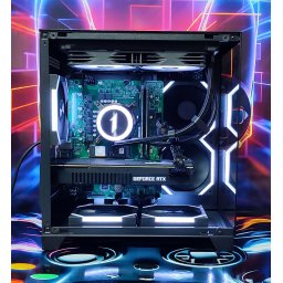 Calculator Gaming Intel Comet Lake Core i7 10700, 32GB DDR4, NVME 512GB + 1TB HDD, video NVIDIA GeForce RTX 2080 8GB GDDR6 256-bit, telecomanda ARGB