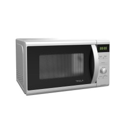 Cuptor cu microunde Tesla MW2060MS 20L, 700W, digital, Argintiu