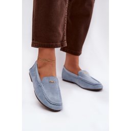 Mocasini de damă cu mici detalii aurii