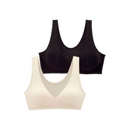 PETITE FLEUR Sutiene alăptare crem / negru