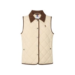 U.S. POLO ASSN. Vestă ' Mandi ' nisipiu