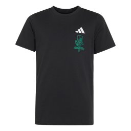 ADIDAS SPORTSWEAR Tricou funcțional 'Adidas x Minecraft' verde pin / negru