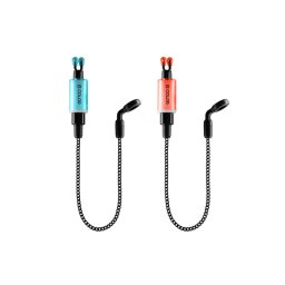 Set hangeri cu lanț Delphin COLOR, 2 buc/set, albastru/rosu