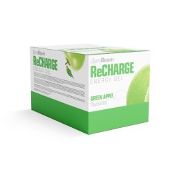 GymBeam ReCharge Gel 16 x 75 g măr verde