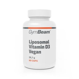 GymBeam Vitamina D3 Lipozomală Vegană Liposovit® 60 caps.