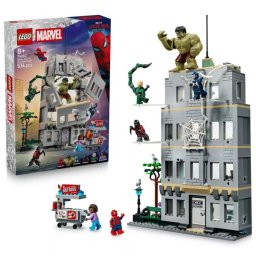 LEGO® Marvel Lupta dintre Omul Păianjen și Hulk 76350