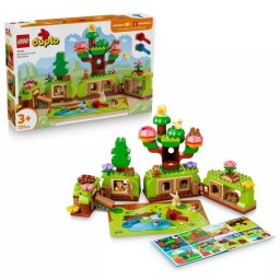 LEGO® DUPLO® Pădure aventuroasă cu animale sălbatice 10480