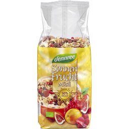 Musli bio cu 50% continut de fructe 500g Dennree