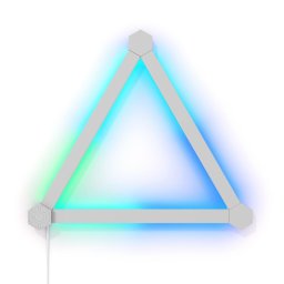 Nanoleaf Bucati extindere Lines, Wi-Fi, LED, RGB compatibil Apple HomeKit, Google Assistant, 3 bucati