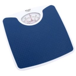 Cantar corporal mecanic Adler AD 8151 B, 130kg, Alb/Albastru