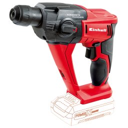 Ciocan rotopercutor Einhell TE-HD 18 Li - Solo, 18V, 1100 RPM, 1.2 J, fara acumulator/incarcator