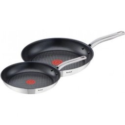 Set 2 tigai Tefal Intuition A703S214 , 20/26 cm, 2 piese, Inductie, Inox