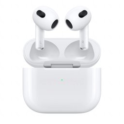 Casti Apple AirPods 3, Lightning Charging Case, Alb