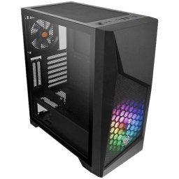 Carcasa Thermaltake Commander C32 Tempered Glass ARGB, Mid-Tower, fara sursa, ATX, Black