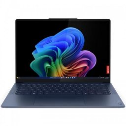 Laptop Lenovo Yoga Slim 7 14Q8X9, Snapdragon X Elite X1E-78-100, 14.5 inch 3K Touch, 32GB RAM, 1TB SSD, Windows 11 Pro, Albastru (INT Keyboard)