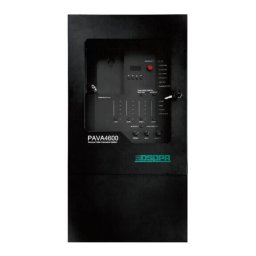 Sistem Sonorizare de Evacuare 600W cu 4 zone DSPPA PAVA4600, Certificare EN54-16