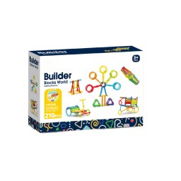 Set de constructie STEAM - Micutul inginer (210 piese)