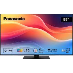 Televizor Panasonic LED TB-55W61AEZ, 139 cm, Smart, 4K Ultra HD, Clasa E (Model 2025), Negru