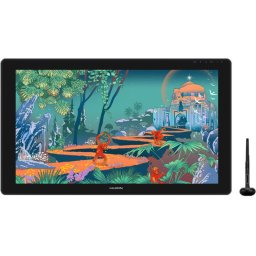Tableta grafica Huion Kamvas 24 Plus, 5080 lpi 526, 85 x 296, 35 mm, USB-C, Negru