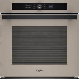 Cuptor incorporabil Whirlpool WOI4S8CM1SEA, Electric, 73 l, Autocuratare catalitica, Tehnologie al 6-lea simt, 8 programe, Casa A+, Bej