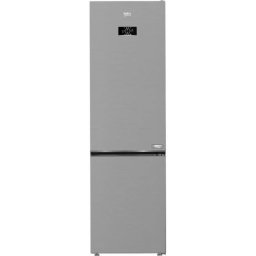 Combina frigorifica BEKO B5RCNA406HXB3, 355 l, Clasa C, AeroFLow, HarvestFresh, Compresor Inverter, H 203.5 cm, Argintiu