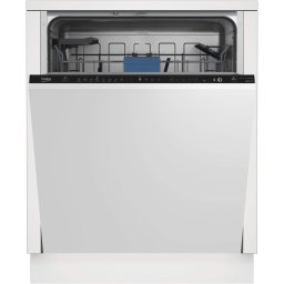 Masina de spalat vase incorporabila Beko BDIN384D0C, 14 seturi, 8 programe, HygieneIntense, AutoDoor Opening, Quick&Shine, Clasa C, 60 cm, Alb