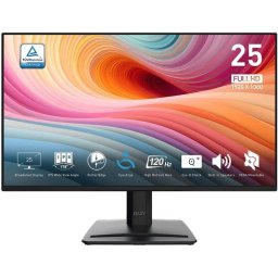 Monitor gaming MSI PRO MP252 E2, 24.5", IPS, Full HD, 4ms, 120Hz, Negru