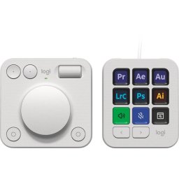 Tastatura Logitech MX Creative Console (920-012932), Gri Pal