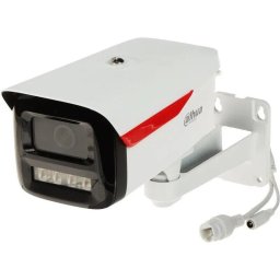 Camera de supraveghere IP Dahua IPC-HFW2249M-S-LED-0360B-B-PRO, 2MP, Full-Color, lentila 3.6 mm, IR LED alb 50m, microfon, audio in/out, PoE, IP67, WizSense