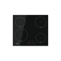Plita cu inductie incorporabila Cata IB 6324E2 BK, 59cm, 4 zone de gatit, Touch control, Neagra