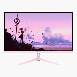 Monitor Gaming IPS LED Arozzi Nova 27" AZ-NO-27T2K180-PNK, QHD (2560 x 1440), HDMI, DisplayPort, 180 Hz, 1 ms, Roz